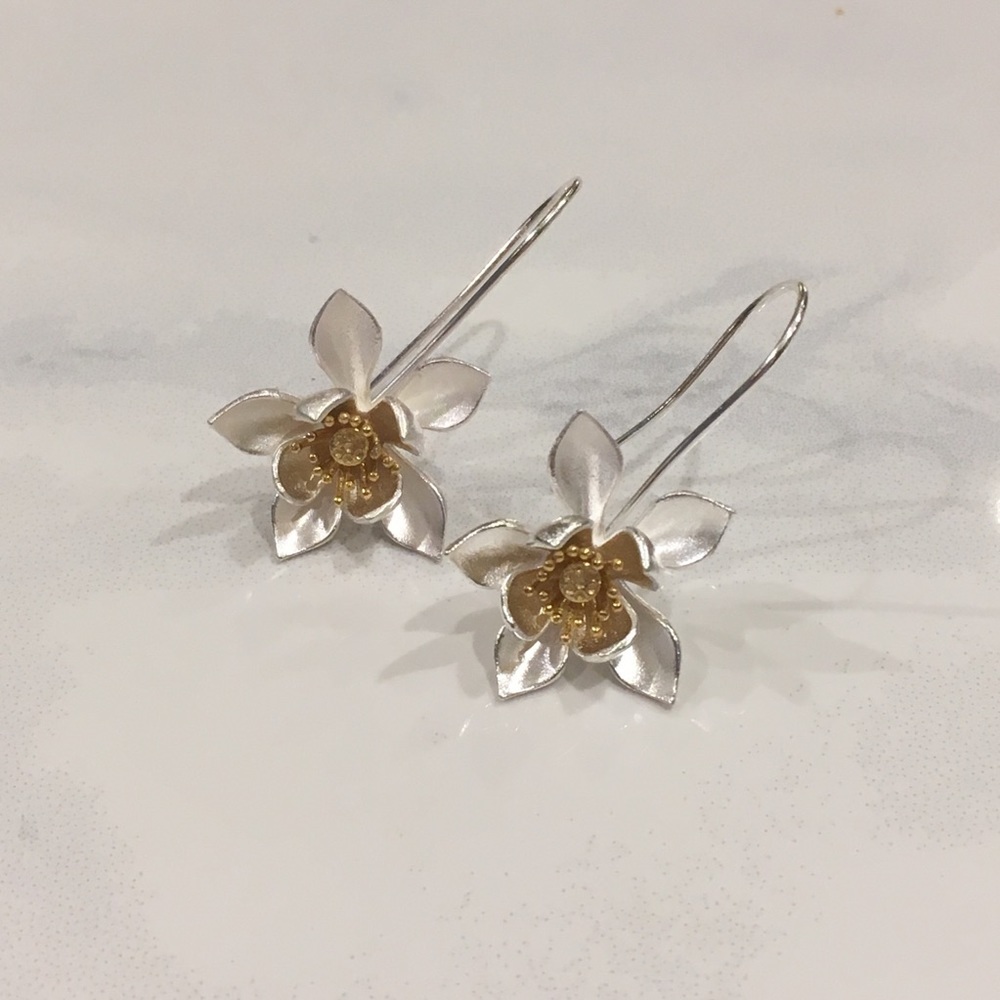 The Lotus | 925 Silver Earring